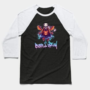 Graffiti Demon Baseball T-Shirt